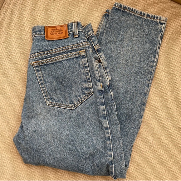 Calvin Klein Denim - Vintage Authentic 90s Calvin Klein Mom Jeans VTG